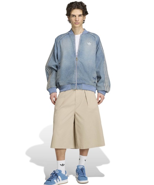 adidas（アディダス） デニムジャケット gジャン adidas SST ADICOLOR