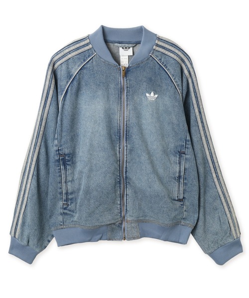 adidas（アディダス） デニムジャケット gジャン adidas SST ADICOLOR