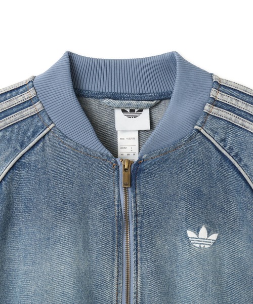 adidas（アディダス） デニムジャケット gジャン adidas SST ADICOLOR