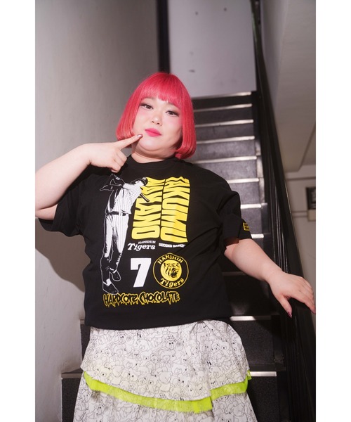 tシャツ 阪神タイガース×ハードコアチョコレート'26（#7 中野拓夢