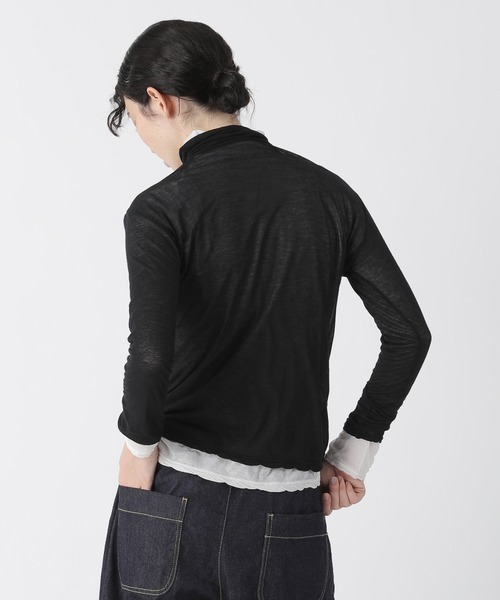 「Plantation」 長袖カットソー M size ライトピンク レディース_画像4