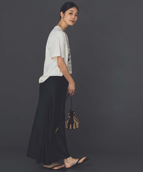 「Gready Brilliant」 「lusteek」フレアスカート 36 アイボリー レディース_画像4