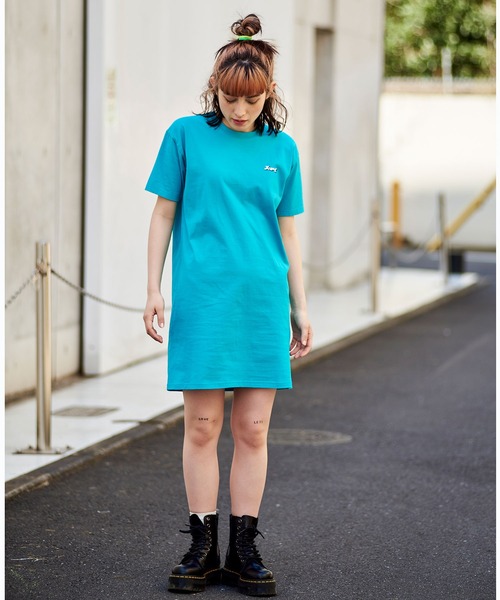 「X-girl」 Tシャツワンピース S ブラック レディース_画像7