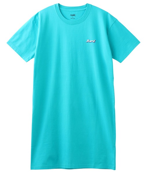 「X-girl」 Tシャツワンピース S ブラック レディース_画像9