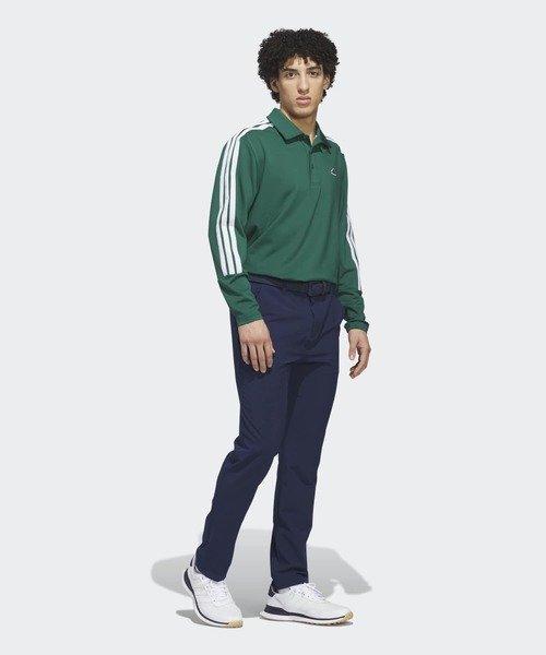 adidas（アディダス） ポロシャツ スリーストライプス 長袖シャツ