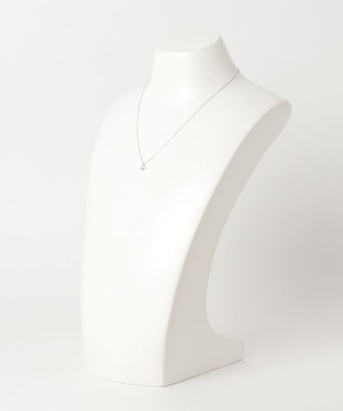 BLOOM（ブルーム） ネックレス プラチナ ダイヤモンド しずく