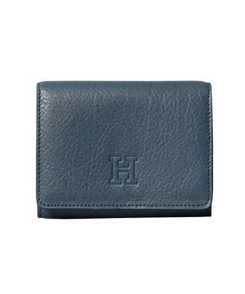 美品 HIROFU ヒロフ センプレ 折財布 HIROFU（ヒロフ） 財布 「センプレ」二つ折り財布 レザー ウォレット