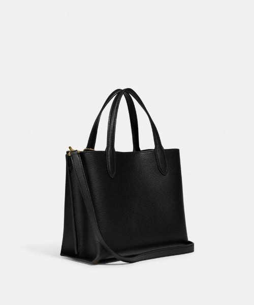 COACH トートバッグ ウィロウ トート 24 レディース : ZOZOTOWN Yahoo