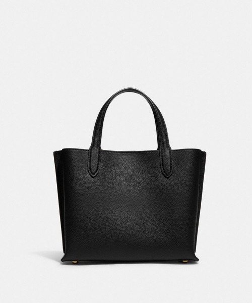 COACH トートバッグ ウィロウ トート 24 レディース : ZOZOTOWN