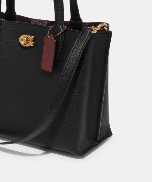 Coach●ウィロートート24 【 残りわずか】 Coach○ウィロートート24 【 残りわずか】 COACH｜【公式