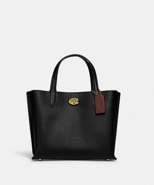 【COACH】Willow Tote Bag ウィロウ トート バッグ COACH トートバッグ ウィロウ トート 24 レディース : ZOZOTOWN