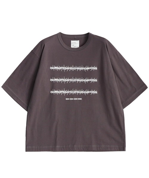 SHAREEF（シャリーフ） tシャツ BARBED WIRE”emb. S/S BIG-T メンズ