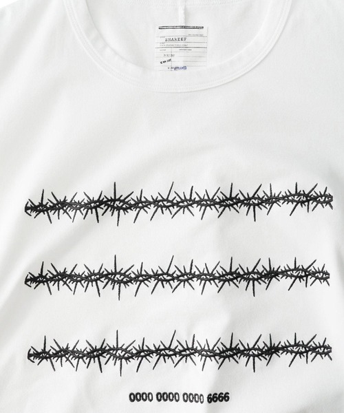 SHAREEF（シャリーフ） tシャツ BARBED WIRE”emb. S/S BIG-T メンズ