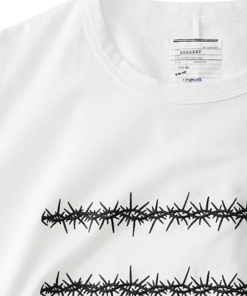 SHAREEF（シャリーフ） tシャツ BARBED WIRE”emb. S/S BIG-T メンズ