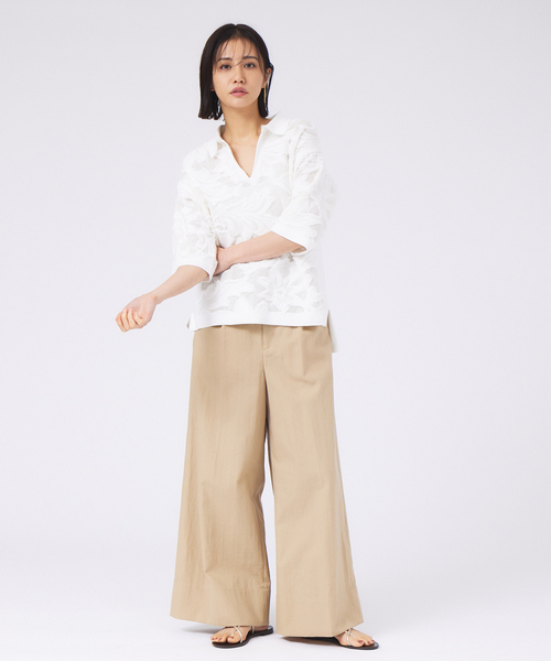qualite（カリテ） ニット セーター 「boussole×qualite」レース