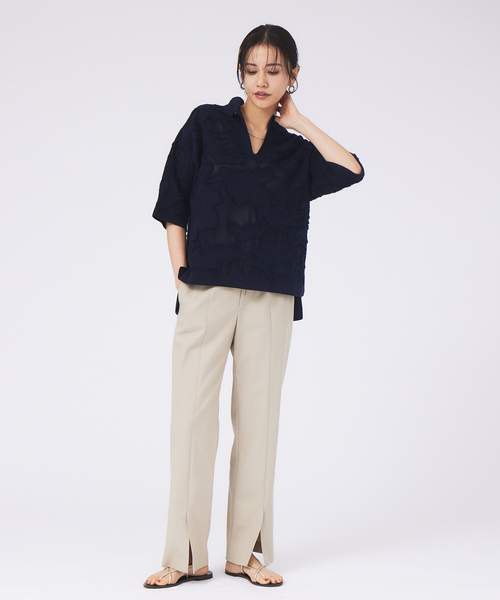 qualite（カリテ） ニット セーター 「boussole×qualite」レース
