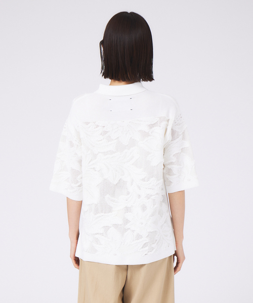 qualite（カリテ） ニット セーター 「boussole×qualite」レース