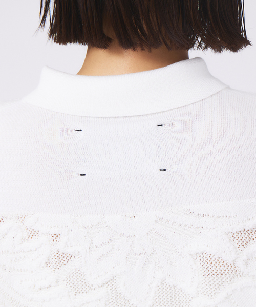 qualite（カリテ） ニット セーター 「boussole×qualite」レース