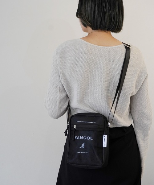 KANGOL（カンゴール） ショルダーバッグ 「 」 メッシュ ポケット
