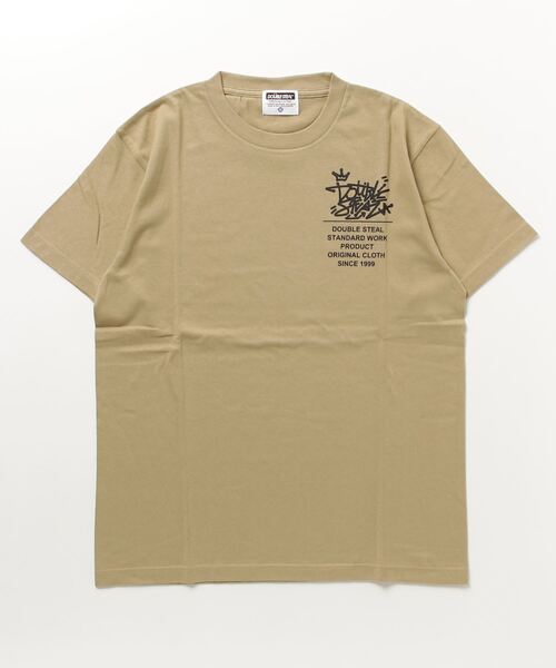 DOUBLE STEAL（ダブルスティール） tシャツ タギングロゴ Tシャツ