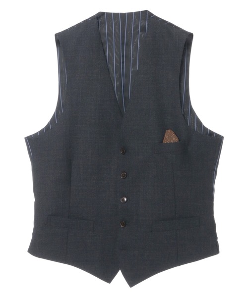 CROWDED CLOSET（クラウデッドクローゼット） スーツ ベスト マイクロ