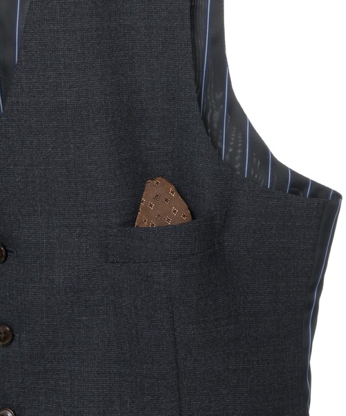 CROWDED CLOSET（クラウデッドクローゼット） スーツ ベスト マイクロ