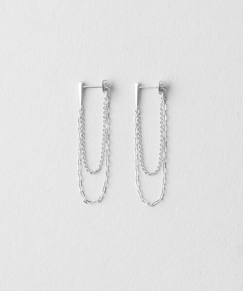 Jouete（ジュエッテ） ピアス ピアス ダブルチェーン レディース