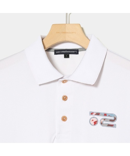 Rosasen ポロシャツ 「Rosasen/GOLF」ハイパークールWニット