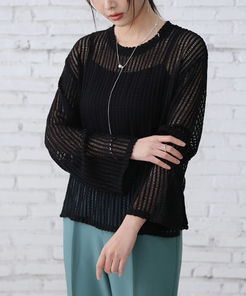 【美品】non non dorl トップス(シースルー) koei_y3151