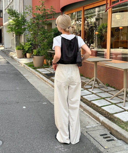 feepur（フェピュール） ブラウス シャツ ホルターネックリネン