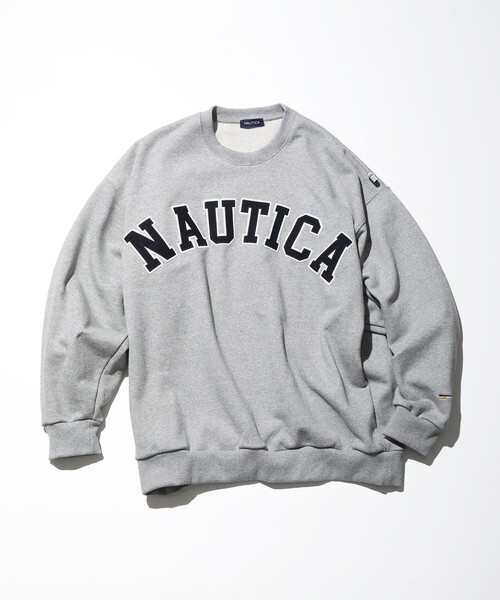 NAUTICA」 スウェットカットソー MEDIUM グレー メンズ : 83632775 