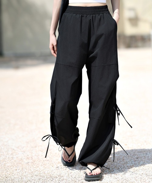 DAY CLOSET カーゴパンツ 「紫外線遮蔽率 99%以上」 レディース