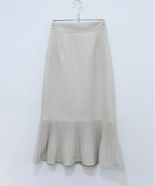 新品タグ付 Marilyn Moon ラッフルプリーツレイヤードスカート Marilyn