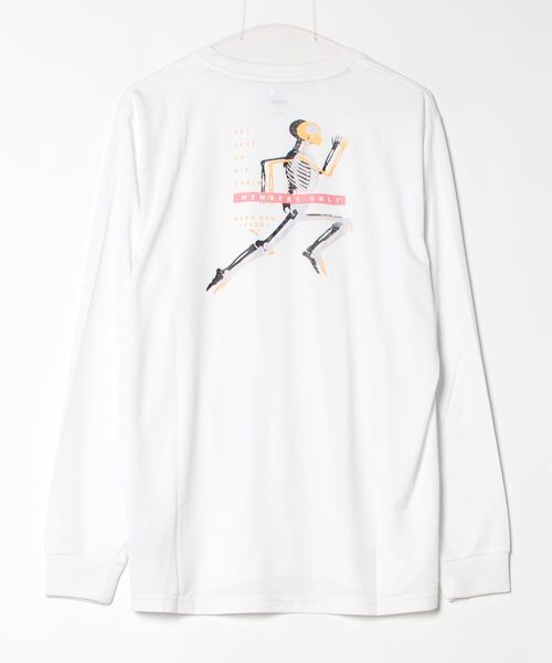 PUMA◆プーマ×NOAH グラフィックロングスリーブ 長袖 韓国人気 PUMA tシャツ プーマ MENS RUN CLUB ロングスリーブ_ メンズ
