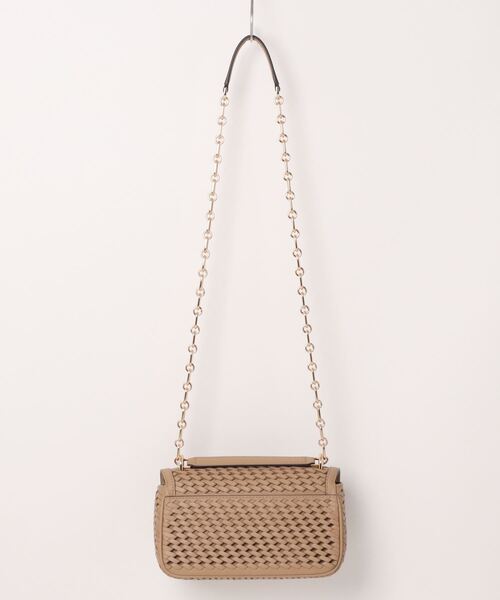 MICHAEL KORS TRIBECA ウーヴン レザー ショルダー スモール TRIBECA(トライベッカ) ウーヴン レザー ショルダー スモール