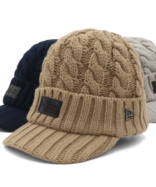 NEW ERA（ニューエラ） ニット帽 ニットキャップ 紫外線カット メンズ