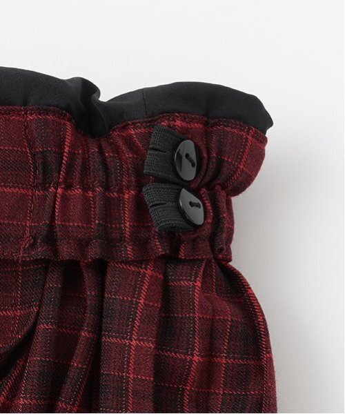 スカート チュールチェック ティアードスカート キッズ mezzo piano