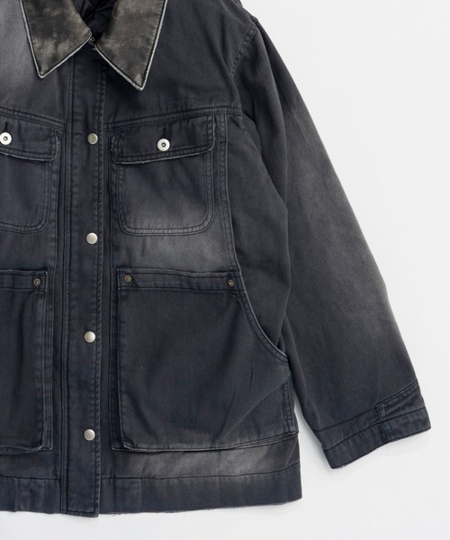 MAISON SPECIAL ウォッシュドワークブルゾン MAISON SPECIAL ブルゾン アウター Wash Processing Work