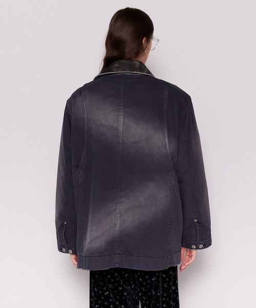 MAISON SPECIAL ウォッシュドワークブルゾン MAISON SPECIAL ブルゾン アウター Wash Processing Work