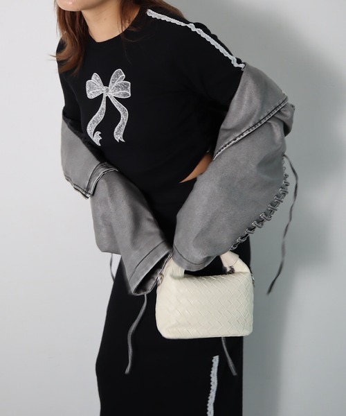 Rady♡フェイクレザー♡ジャケット フェイクレザーレーサージャケット | レディースファッション