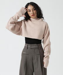 YENN ニット YENN(イエン) SHORT HOODIE GLOVE PO / Y243-91062 