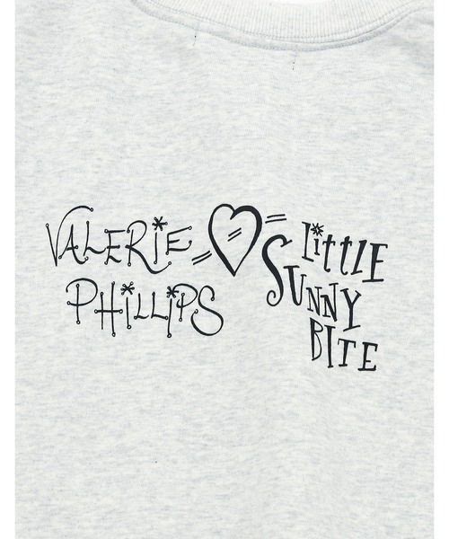 トレーナー スウェット Valerie Phillips x little sunny bite photo sweat top レディース メンズ Little sunny bite トレーナー スウェット Valerie Phillips x