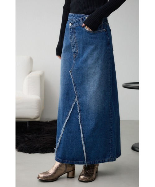 AZUL BY MOUSSY（アズールバイマウジー） デニムスカート AZUL DENIM