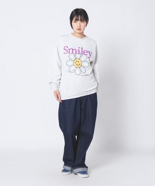 SMILEY FACE（スマイリーフェイス） トレーナー スウェット 「SMILEY