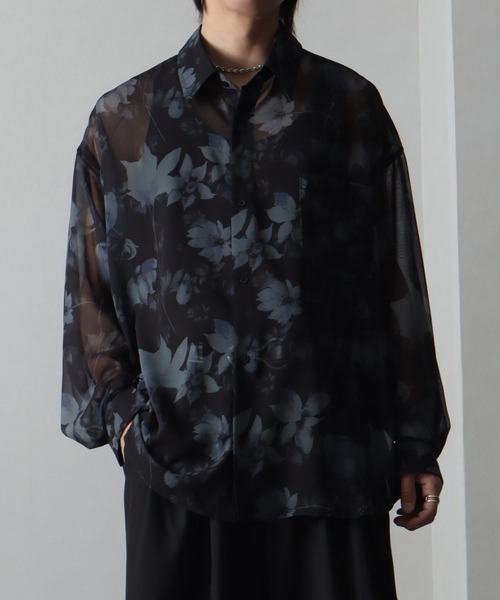 welise（ウェライズ） シャツ 「welise/ウェライズ」シフォンシアー