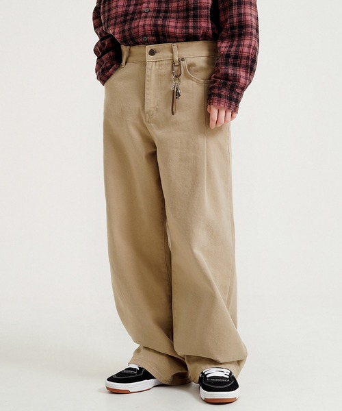 WV PROJECT パンツ 「WV PROJECT」Lead line cotton pants