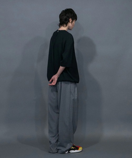 my beautiful landlet スラックス 「my landlet」WASHABLE WOOL