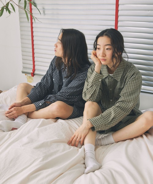 即日発送！即購入できる方のみ対応 Unblend パンツ 「Unblend」セットアップ対応 / チェック