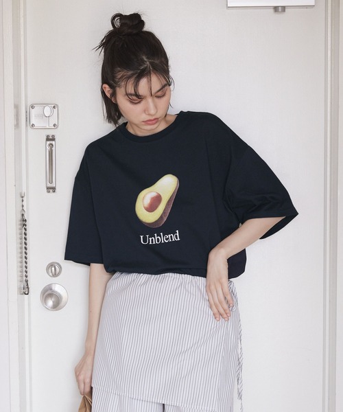 Unblend tシャツ 「Unblend」リアルイラスト アソート