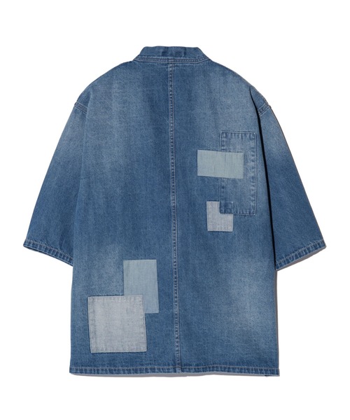 glamb（グラム） シャツ Unplugged Denim Happi Shirt / アンプラグド